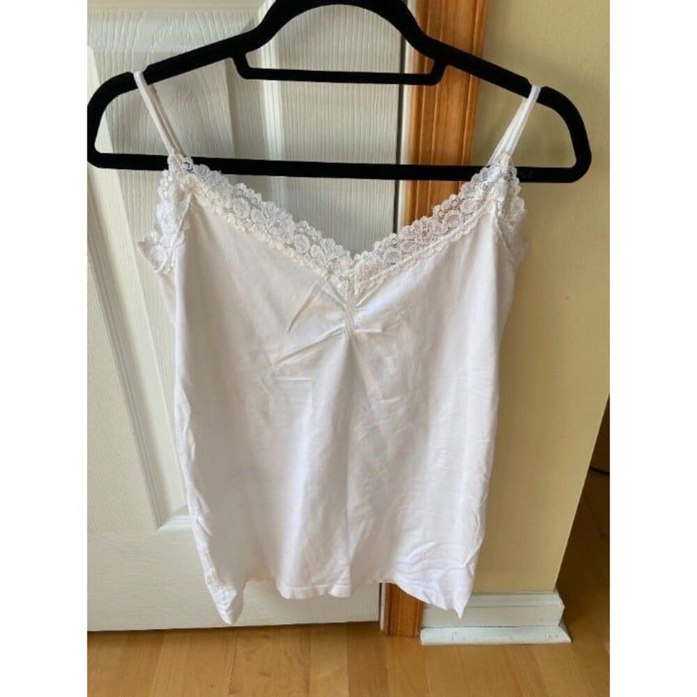 Attention White Tank Top